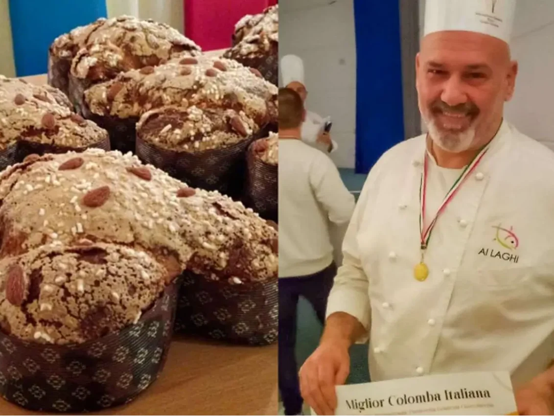 La Medaglia d’oro per la colomba tradizionalealla Pizzeria Ai Laghi